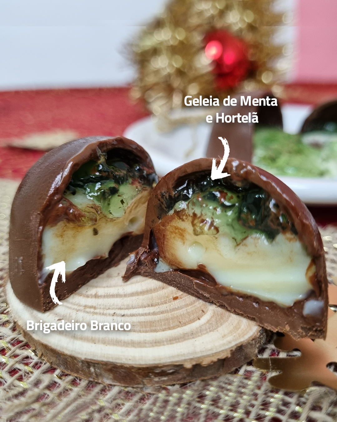 doces deliciosos para o natal de pronta entrega