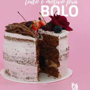 Bolo de Aniversário Personalizado 10 Fatias | Le Pavê